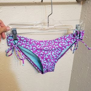 Bright Leopard Print Bikini Bottom
